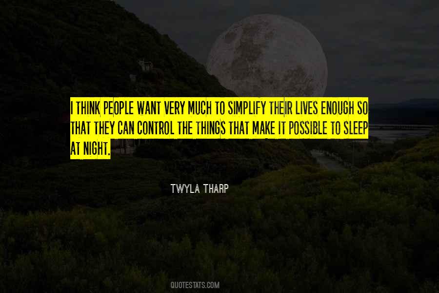 Tharp Quotes #129537