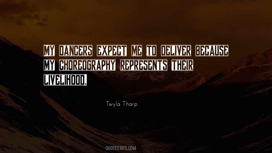 Tharp Quotes #204448