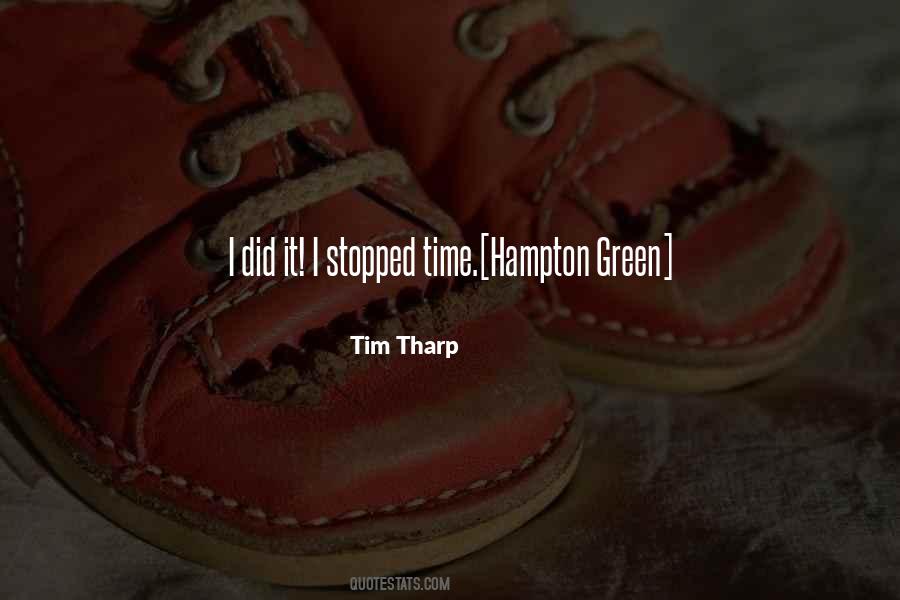 Tharp Quotes #297232