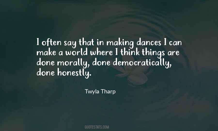 Tharp Quotes #412646