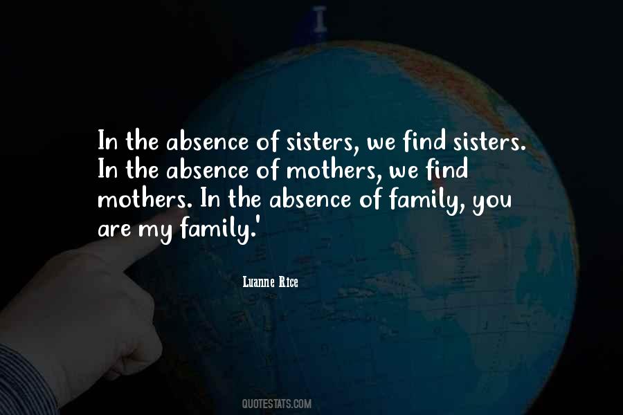 Quotes About Sisters And Mothers #1186317