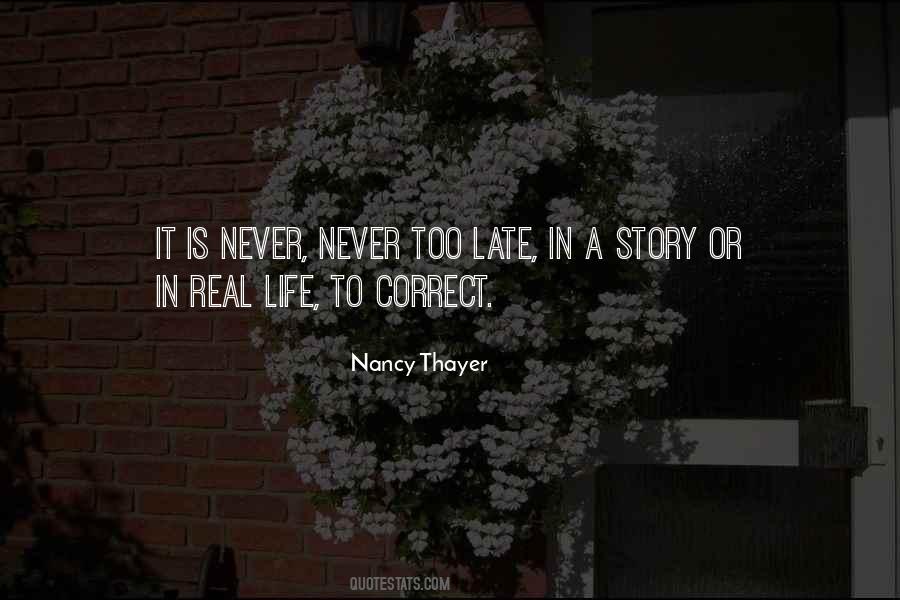 Thayer Quotes #858519