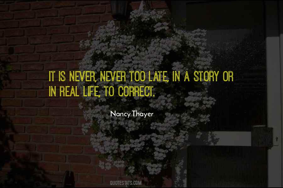 Thayer's Quotes #858519