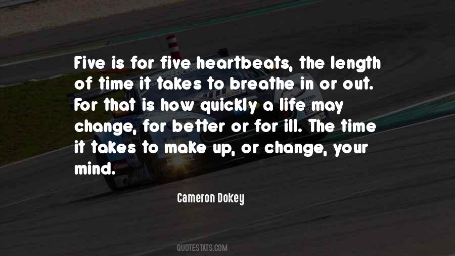 Quotes About How Quickly Things Can Change #361848