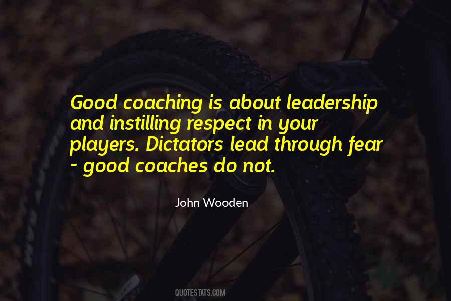 Quotes About Coaching Leadership #1615920