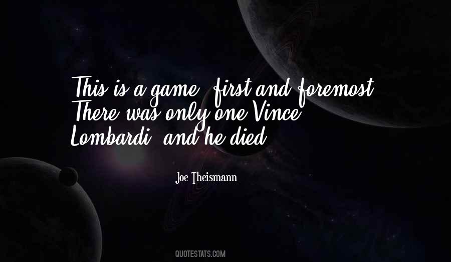 Theismann Quotes #931622