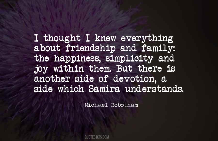 Quotes About About Friendship #1032197