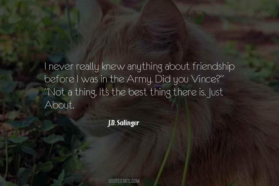 Quotes About About Friendship #642993