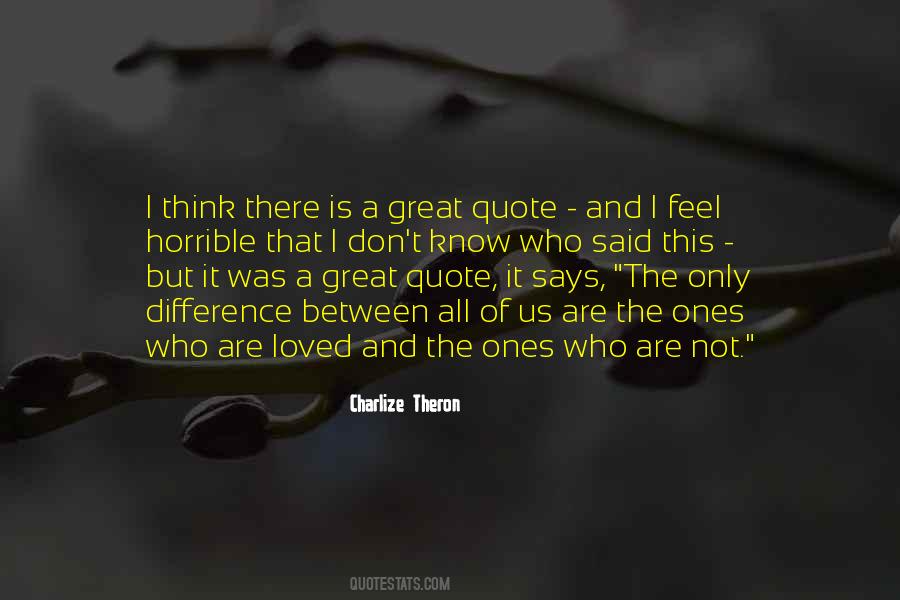 Theron's Quotes #90422