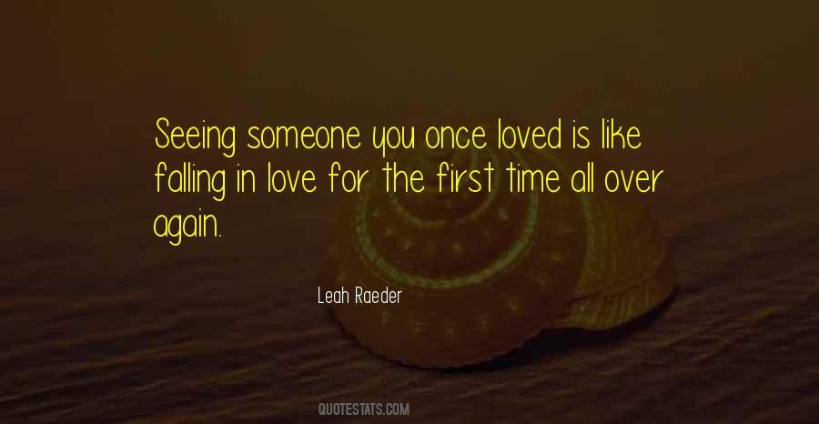 Quotes About Falling In Love For The First Time #82598