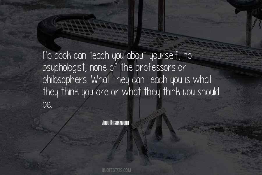 Quotes About Becoming A Psychologist #417947