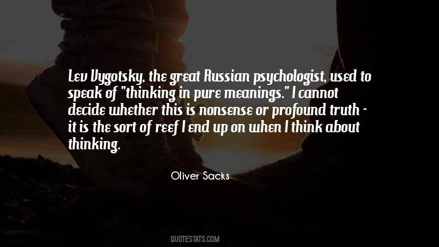 Quotes About Becoming A Psychologist #450919