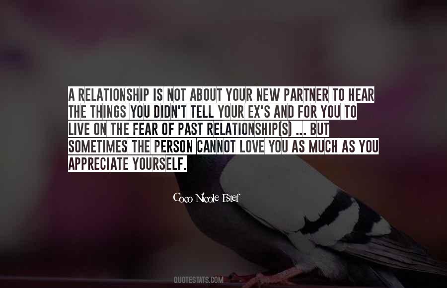 Quotes About Love Past #161242