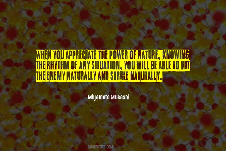 Quotes About Power Of Nature #1819973