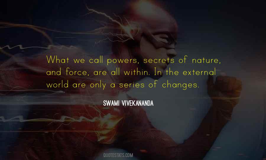 Quotes About Power Of Nature #370007