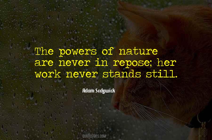 Quotes About Power Of Nature #390891