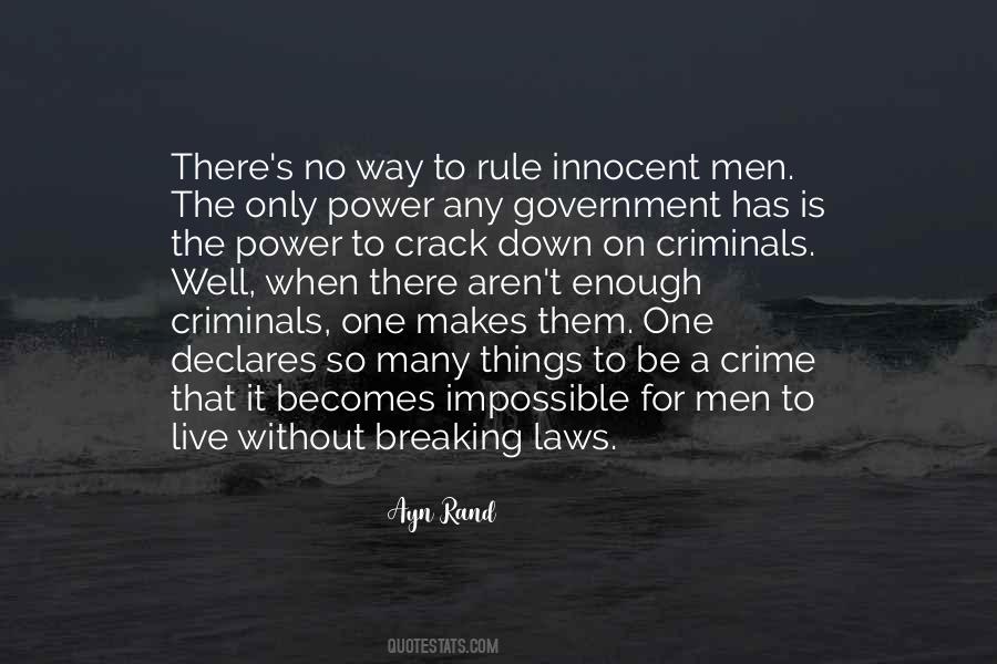 Quotes About Rule Breaking #973871