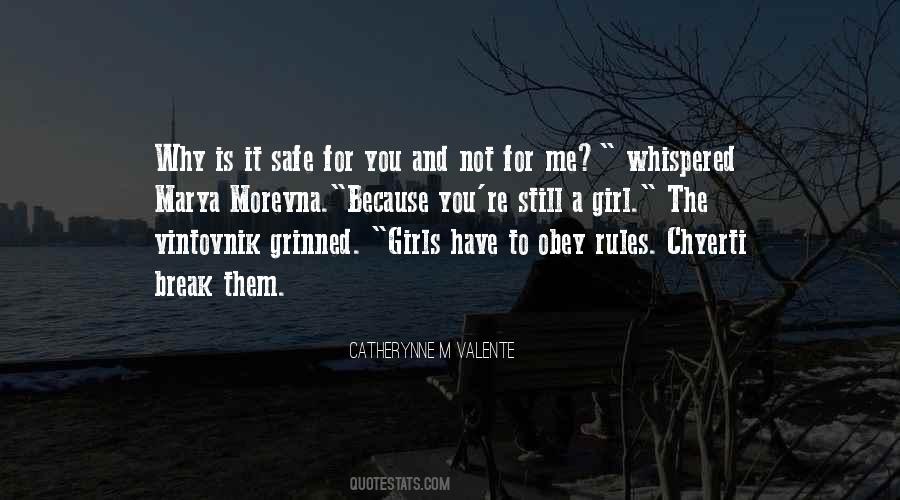 Quotes About Rule Breaking #977851