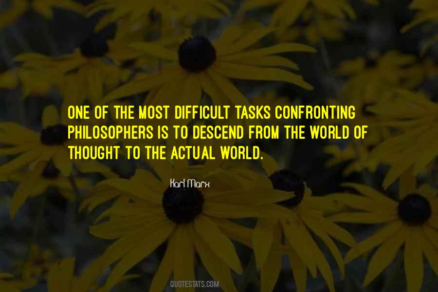 Quotes About Difficult Tasks #1497275