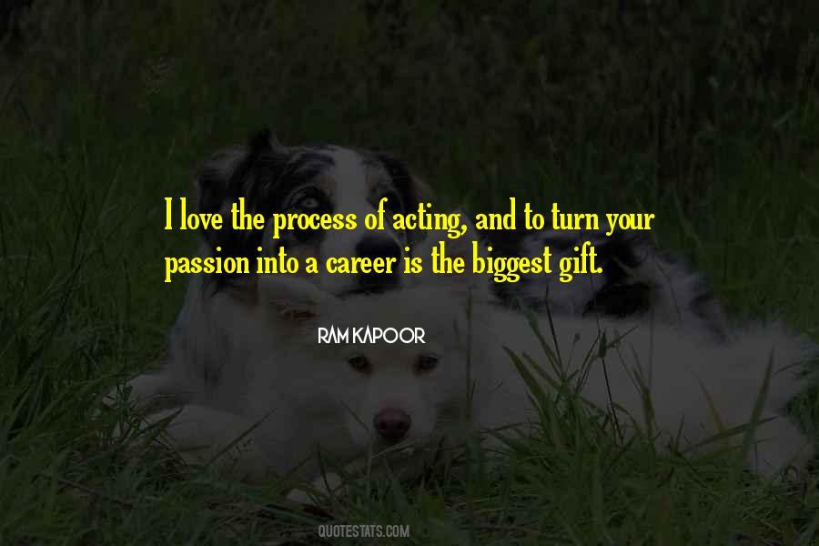 Quotes About Career Passion #287705