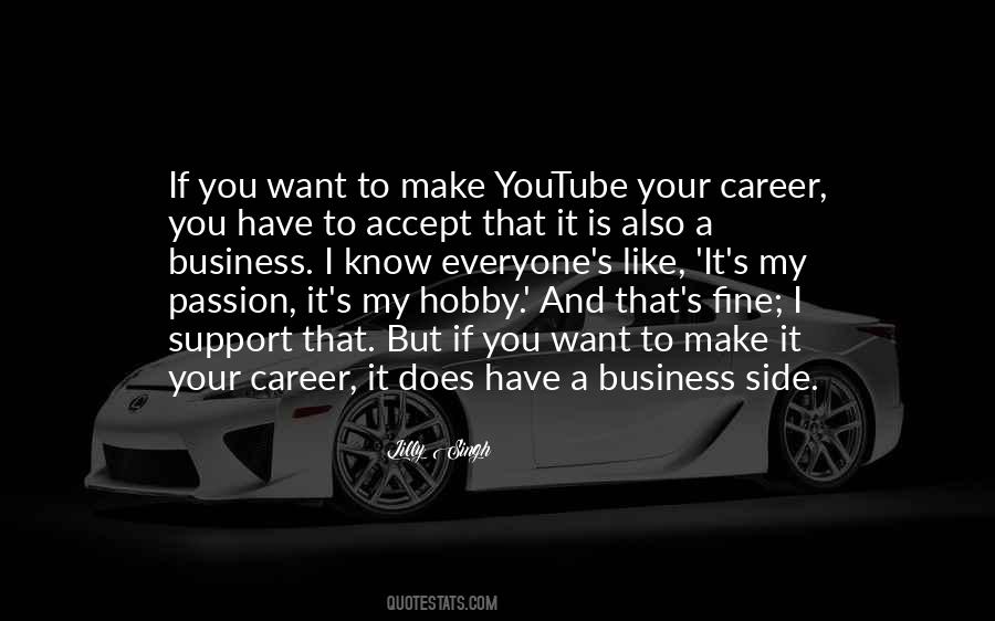 Quotes About Career Passion #497478