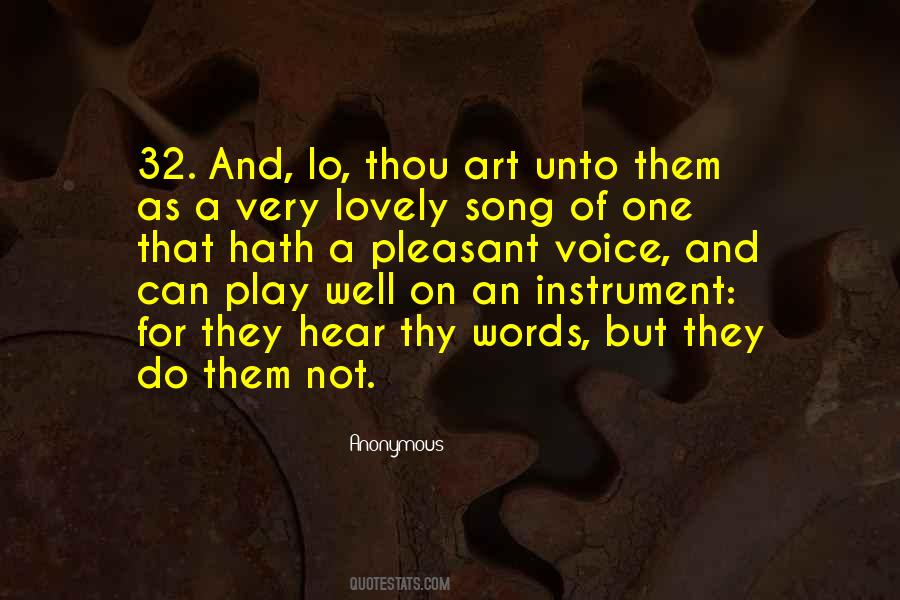 Thou'and Quotes #26841