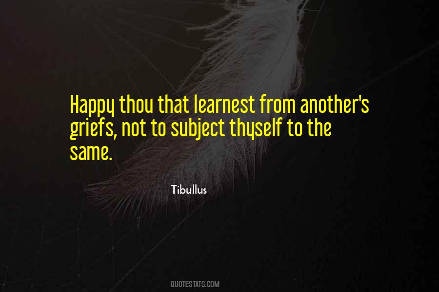 Thou's Quotes #345477