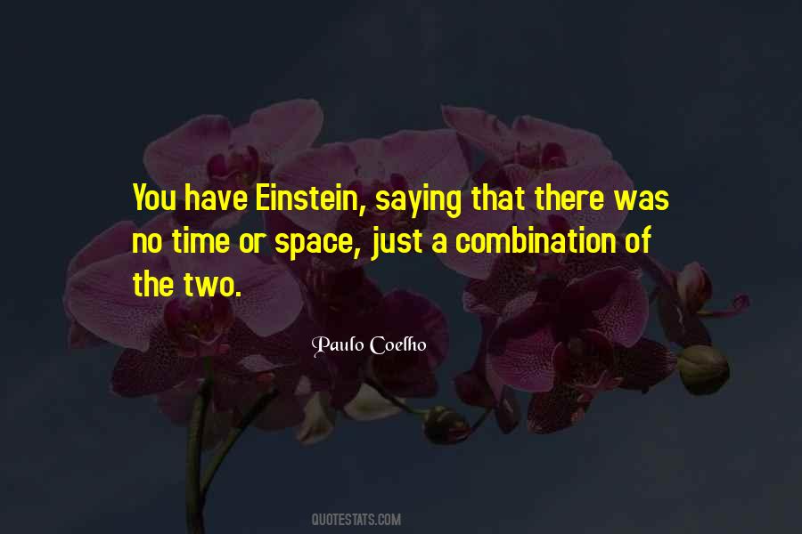Quotes About Time Einstein #148948