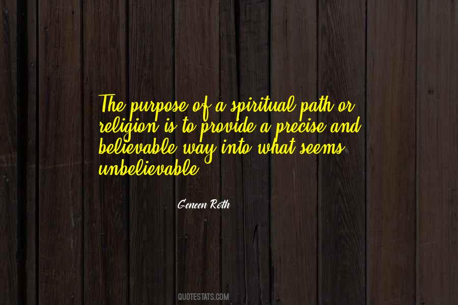 Quotes About The Purpose Of Religion #1304546