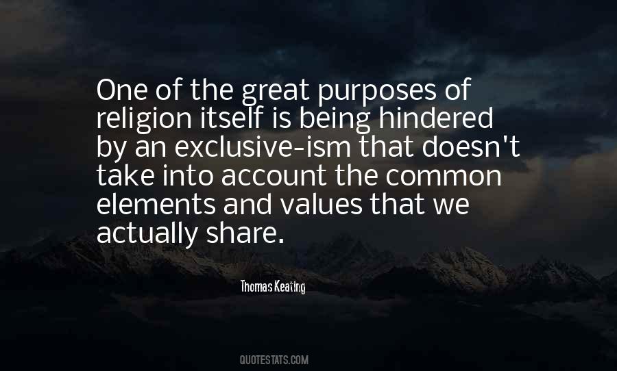 Quotes About The Purpose Of Religion #607589