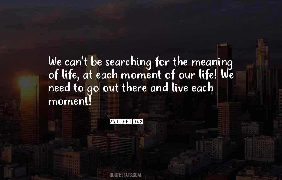 Quotes About Searching For Meaning In Life #1123847