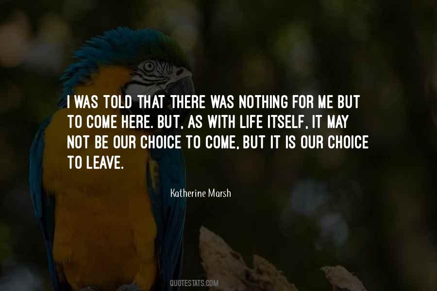 Quotes About Choices And Fate #688213