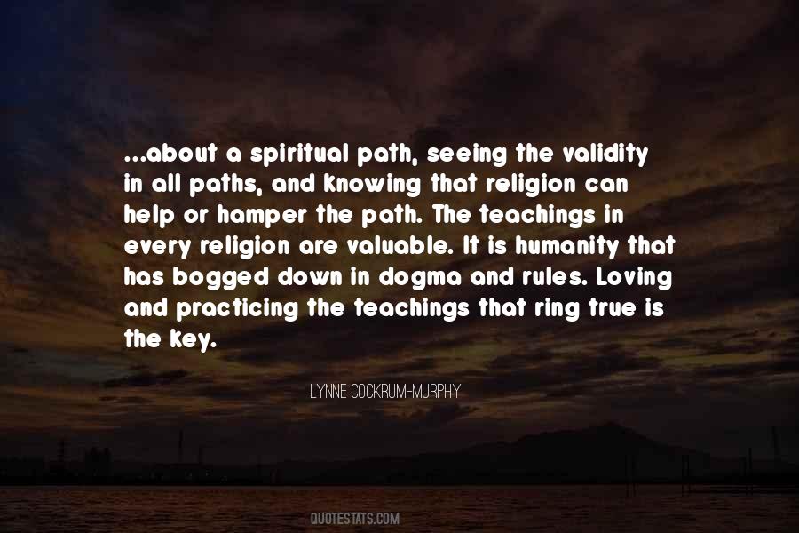 Quotes About The Spiritual Path #202912