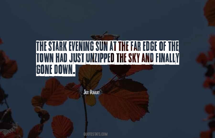 Quotes About The Evening Sky #1615800