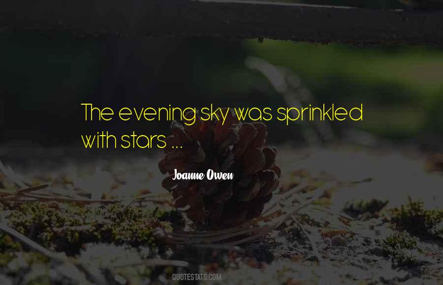 Quotes About The Evening Sky #465339