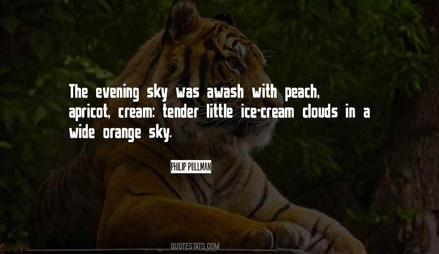 Quotes About The Evening Sky #860096