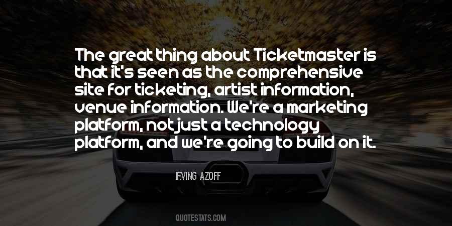 Ticketing Quotes #1834100