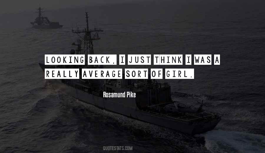 Quotes About Not Your Average Girl #603670