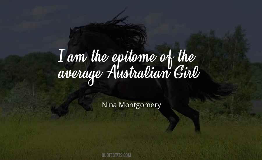 Quotes About Not Your Average Girl #915078