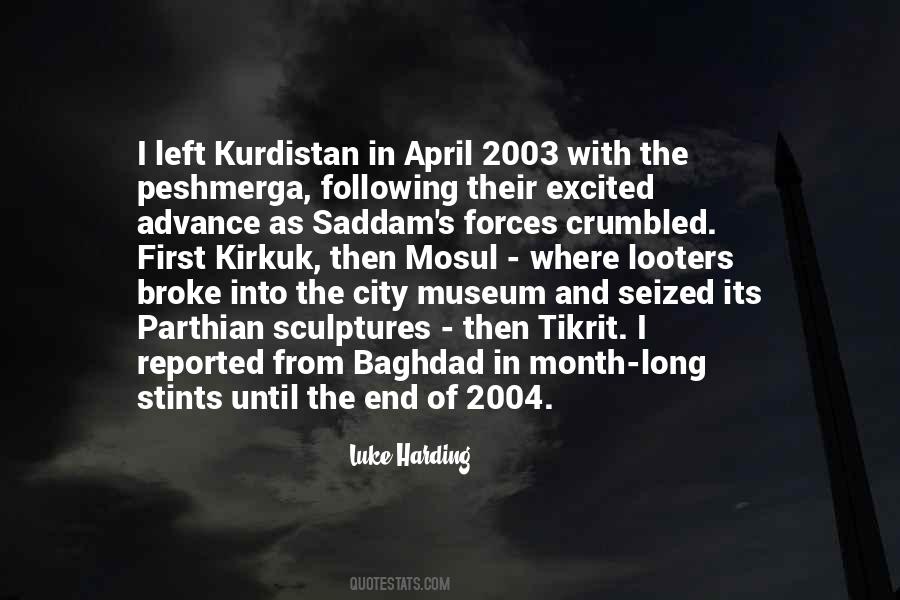 Tikrit Quotes #1349687