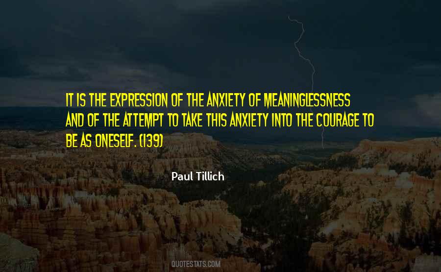 Tillich's Quotes #1533306