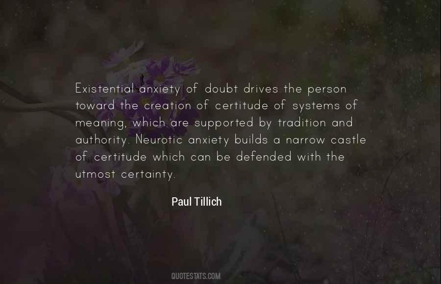 Tillich's Quotes #1602847