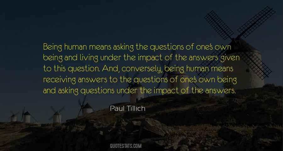 Tillich's Quotes #795388