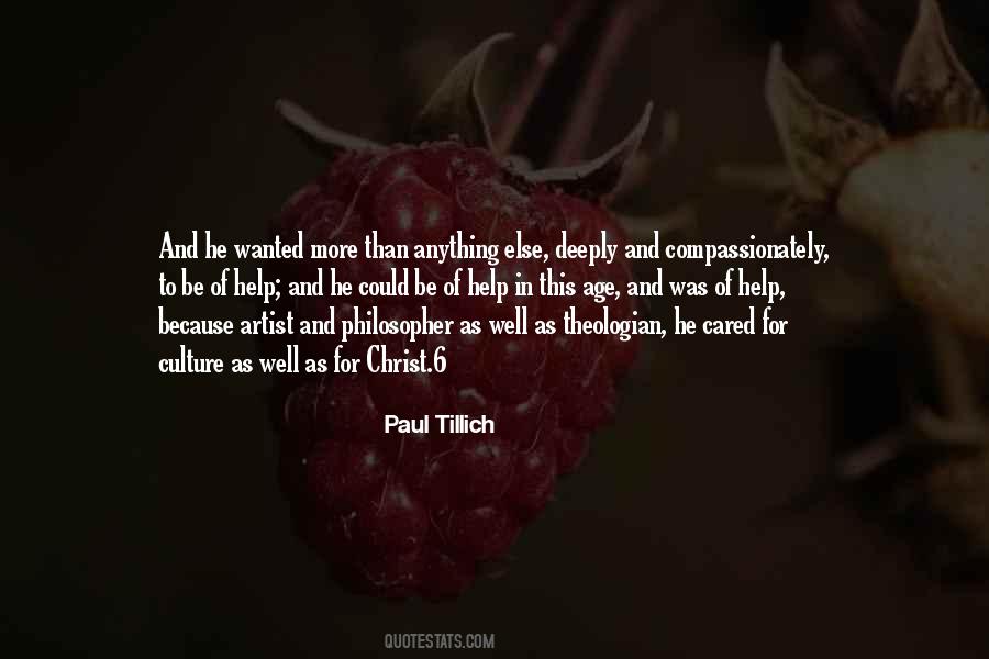 Tillich's Quotes #895323