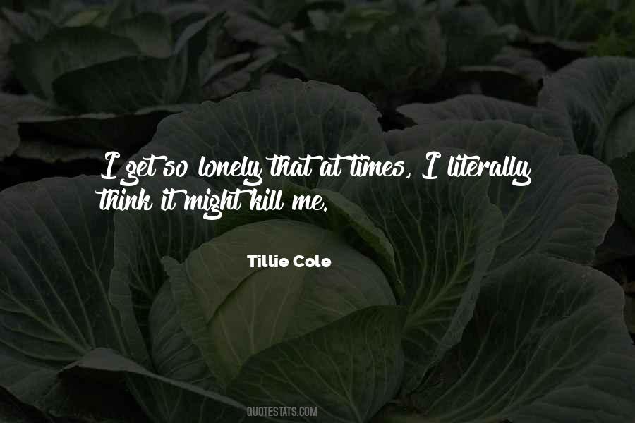 Tillie Quotes #12160
