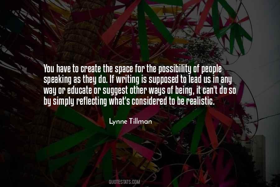 Tillman's Quotes #1312467