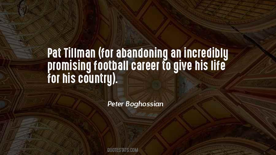 Tillman's Quotes #8319