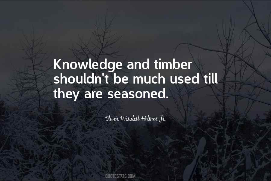 Timber'd Quotes #536247 Timber'd Quotes #536247