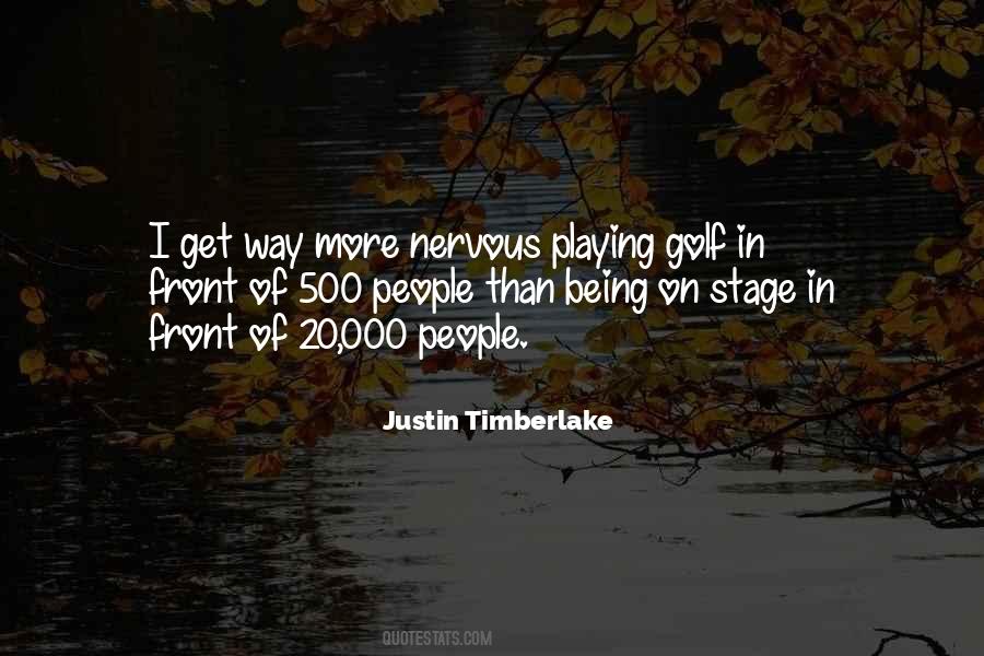 Timberlake's Quotes #121818