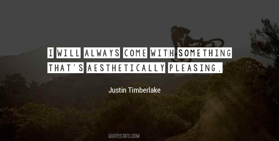 Timberlake's Quotes #1358014